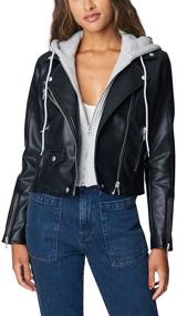 img 4 attached to BLANKNYC Leather Removable Comfortable Whirlwind Women's Clothing