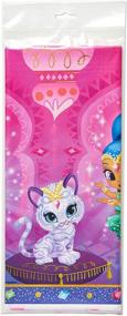 img 2 attached to Shimmer and Shine Plastic Table Cover - American Greetings Party Supplies, 1-Count