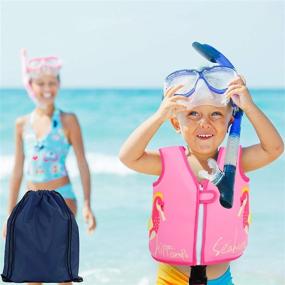 img 3 attached to OldPAPA Vest Floation Swimsuit Unisex Child Flotation