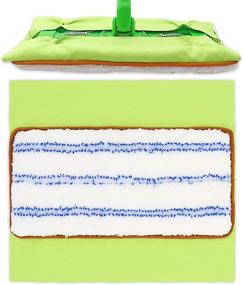 img 2 attached to Reusable Swiffer Sweeper Mop Pads - 3PCS, Machine Washable Refills | Microfiber for Hardwood Floors