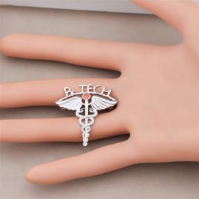 img 2 attached to 💊 Брошь Zuo Bao Pharmacist Jewelry Rx Tech: символический подарок для врачей и медсестер