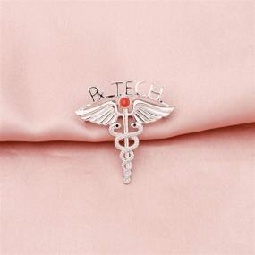 img 1 attached to 💊 Брошь Zuo Bao Pharmacist Jewelry Rx Tech: символический подарок для врачей и медсестер