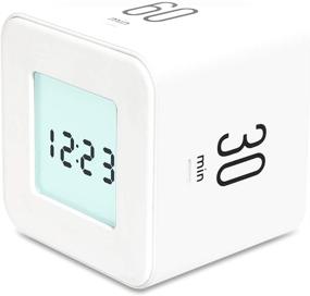 img 4 attached to ⏲️ mooas Multi Cube Timer/Rotating Timer, Easy Operation, Clock & Timer (White)