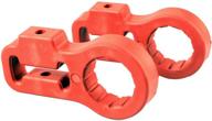 🏠 house tuning off road lift jack handle keeper - red (pack of 2) with jack handle isolator and lift jack mount bracket logo