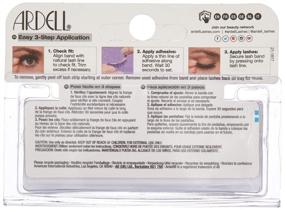 img 1 attached to Ardell Glamour Lash-113 Черный, 2 шт .: Драматические и долговечные средства для улучшения ресниц.