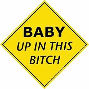 img 4 attached to Must-Have Baby Up In This Bitch Decal: Добавьте стиль к своей машине!