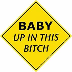 img 1 attached to Must-Have Baby Up In This Bitch Decal: Добавьте стиль к своей машине!