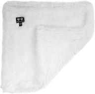 🐾 bessie and barnie snow white luxury shag ultra plush faux fur pet blanket: super soft reversible comfort for dogs, cats, puppies (multiple sizes) logo