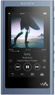 sony nw-a55 16gb high-resolution digital music player walkman moonlit blue - international version with seller warranty logo