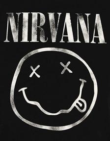 img 1 attached to Nirvana Smiley T Shirt 11 12 Years