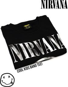 img 3 attached to Nirvana Smiley T Shirt 11 12 Years