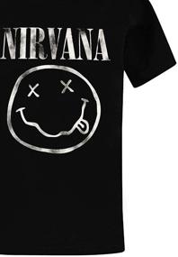 img 2 attached to Nirvana Smiley T Shirt 11 12 Years