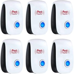 img 4 attached to 🐭 Merratric 6 Pack Electronic Ultrasonic Pest Repellers - Indoor Plug in Pest Control Repellent for Mice, Cockroach, Spider, Ant, Mosquito, Bug, Insect - Ultrasonic Technology