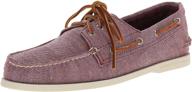 👞 sperry men's 3-eye suede boots - versatile shoes for loafers & slip-ons logo