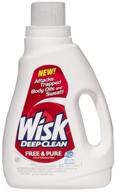 🧼 wisk deep clean free & pure liquid laundry detergent - 50oz logo