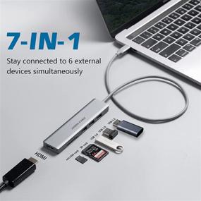 img 2 attached to 💻 Streamline Your Connectivity: Multiport Adapter Dongle for MacBook 2020 and iMac