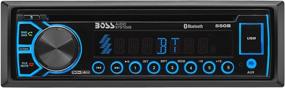 img 4 attached to 🚗 BOSS Elite 550B Одинарная автомагнитола с Bluetooth, CD/MP3/USB и AM/FM радио