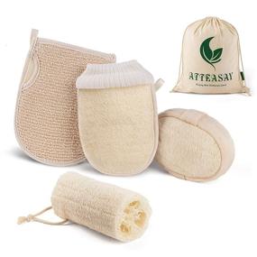 img 4 attached to 🌿 ATTEASAY Exfoliating Scrubbers: Eco-Friendly and Non-Toxic Skin Care Solution