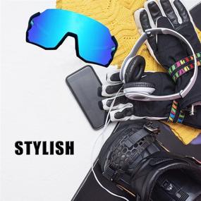 img 2 attached to Polarized Cycling Glasses Sunglasses Baseball