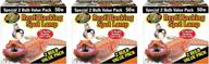 🔆 zoo med reptile basking spot lamp 50w - 6 bulbs total (3 packs, 2 bulbs per pack) logo