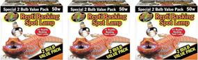 img 1 attached to 🔆 Zoo Med Reptile Basking Spot Lamp 50W - 6 Bulbs Total (3 Packs, 2 Bulbs per Pack)