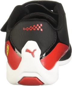 img 2 attached to 🏎️ PUMA Unisex-Child Ferrari Drift Cat 8 Hook and Loop Sneaker - Sleek and Secure Footwear for Easy Comfort and Style