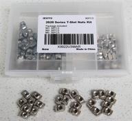 🔩 ieuyo 2020 series t nuts: high-quality aluminum profile accessories, 3 sizes, 90 pcs - fast shipping! logo