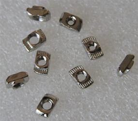 img 3 attached to 🔩 IEUYO 2020 Series T Nuts: High-Quality Aluminum Profile Accessories, 3 Sizes, 90 Pcs - Fast Shipping!