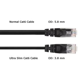 img 2 attached to 🔌 Cable Matters 5 Pack Snagless Ethernet Cables for Industrial Electrical Wiring & Connecting