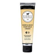 🥛 dionis goat milk skincare milk & honey scented hand & body cream - cruelty-free, paraben-free, made in usa (3.3 oz) logo