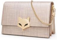 foxer женская кожаная сумка через плечо логотип