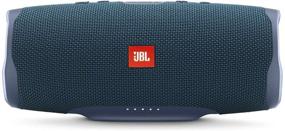 img 4 attached to 🔵 Обновленный портативный водонепроницаемый беспроводной Bluetooth-динамик JBL Charge 4 - синий