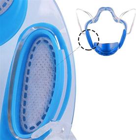 img 1 attached to Transparent Face_Mask Respirator Breathable Expression