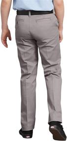 img 1 attached to 👖 Гибкие и стильные: Представлены штаны для мальчиков Dickies Flexwaist Slim Stretch!