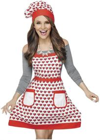 img 1 attached to 🧁 Стильный набор фартука и шапки ROSANNA PANSINO от Wilton: идеальная комбинация из 2 предметов для любителей выпечки!
