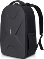 📷 endurax large camera backpack waterproof: ultimate protection for canon nikon dslrs - a photographer's bag with hardshell security logo