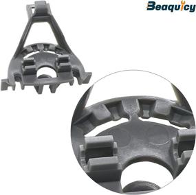 img 1 attached to 🔧 Beaquicy 00428344 Dishwasher Bearing Lower Rack Flip Tine Row Pivot Clips - Ultimate Replacement for Bos-ch Thermador Ken-more Dishwasher - Upgraded Replaces 418499 420199 1999096 428344