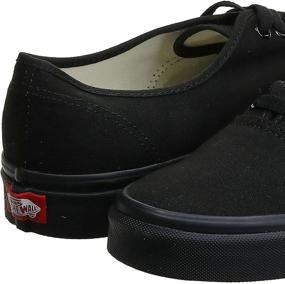 img 2 attached to 👟 Vans Authentic Canvas Sneakers VN000EE3BLK - Unisex Footwear