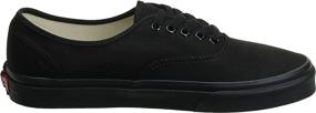 img 1 attached to 👟 Vans Authentic Canvas Sneakers VN000EE3BLK - Unisex Footwear