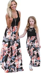 img 4 attached to WIWIQS Independent Sleeveless American Sundress Apparel & Accessories Baby Girls for Clothing