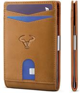 👛 multifunctional wallet bulliant leather holders: accommodate up to 11 cards logo