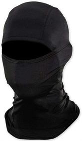 img 4 attached to 🏍️ Balaclava Face Mask - Lightweight Summer Motorcycle Ski Mask for Men & Women with UV Protection - Breathable & Durable