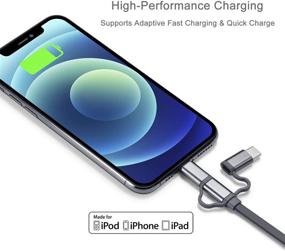 img 2 attached to 🔌 Efficient and Convenient: Miger Retractable Charger Lightning for Smartphones