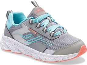 img 3 attached to 👟 Saucony Wind Shield Running Shoe - Unisex Child