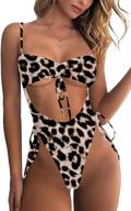ioiom womens spaghetti strap swimsuit women's clothing in swimsuits & cover ups logo