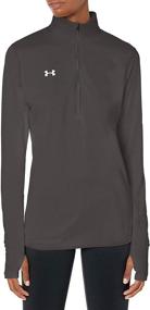 img 2 attached to 👚 Shop Under Armour Women's Locker 1/2 Zip T-Shirt for Performance and Style