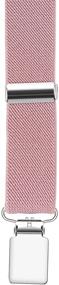 img 2 attached to Поднимите свой стиль с набором регулируемых эластичных галстуков и подтяжек PZLE для мужчин и мальчиков