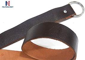 img 1 attached to Classic Tawny Medieval Leather Belt