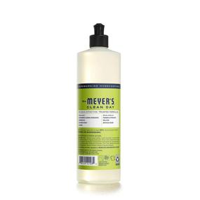 img 3 attached to 🍋 Mrs. Meyer's Clean Day Dishwashing Liquid Dish Soap | Cruelty-free Formula | Lemon Verbena Scent | 16 oz Bottle | Boosted SEO