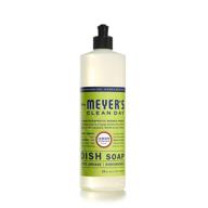 🍋 mrs. meyer's clean day dishwashing liquid dish soap | cruelty-free formula | lemon verbena scent | 16 oz bottle | boosted seo logo